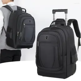 Suitcases Large Capacity Trolley Backpack With Wheels Wheeled Travel Rolling Luggage Business Laptop Carry On Hand Bags