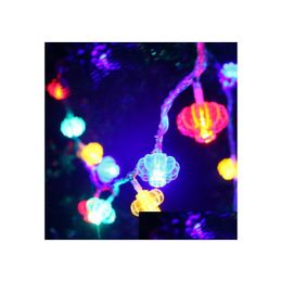 Party Decoration 10M100 Led Lantern Small String Lights Outdoor Wedding Arranged Marriage Ornaments Home Furnishings Drop Delivery G Dhujk