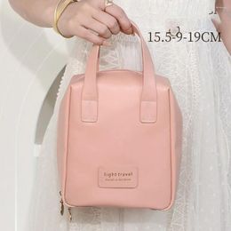 Cosmetic Bags PU Leather Bag Waterproof Large Capacity Storage Multi-function Makeup Organizers Women