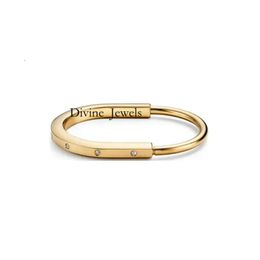 Tiffanyjewelry Designer Bracelet Tiffanyjewelry Bracelet Charm Bracelets High Quality Trend Brand Luxury Jewellery Bangles For Women Tiffanyjewelry Gold 601 641