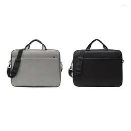 Briefcases 15.6 17 Inch Laptop Bag Shockproof Notebook For Case Computer Shoulder Handbag
