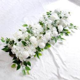 Decorative Flowers Artificial Rose Flower DIY Wedding Row Decoration Background Christmas Home Table Arch