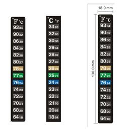 wholesale Brewcraft Strip Thermometer Instruments Carboy Fermenter Homebrew Beer Tank Temperature Sticker Adhesive Sticky Scale Aquarium Fish