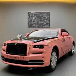 Diecast Model Cars 1 32 Rolls Royces Dawn Alloy Car Model Die Cast Metal Toy Vehicles Simulation Sound and Light Model Car Childrens Toys Gifts Y2405208SJ3