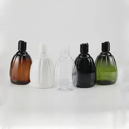 Liquid Soap Dispenser 500ml Black Cap Pumpkin Bottle Fruit Shaped PET Qianqiu Irregular Hand Wash