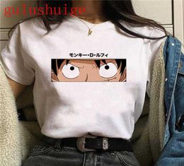 Japanese Anime Graphic Tees Men Kawaii Cartoon Luffy T Shirt Summer Tops Funny Harajuku Hip Hop Unisex zoro Tshirt Male X06215724029