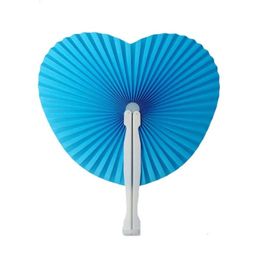 Other Event & Party Supplies 163020 Personalised Heart Shaped Folding Hand Fan Wedding Birthday Customised Baby Shower Decoration Gift Dhdw1