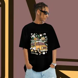 Fashion Casual T-shirts Oversize Anime Tshirt in Majestic Mountain Style for man woman