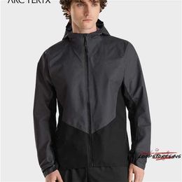 Arc Sport Windproof Jacket Norfan Shell Gore-tex Waterproof Men's Sprinter BK79