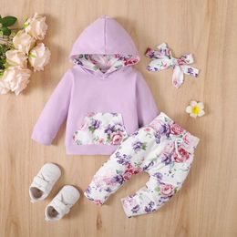 Clothing Sets Winter 0-1 Year Olds Little MISS Sassy Infant Baby Girl Clothes Sweatpants Winter Outfits Baby Clothing set Y240520QK1M