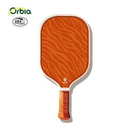 Orbia Sports 16mm Thickness Glass Fibre Pickleball Paddles Men Women Professional Pickle Ball Rackets Racquet 240507