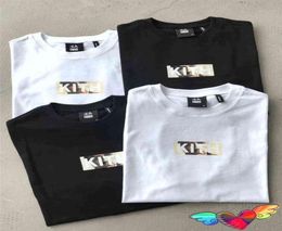 2022ss KITH Godfather Tee Men Women Graphic Printed KITH T shirt Movie Series Tops Oversize Short Sleeve9171685