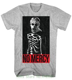 Karate Kid Mens No Mercy T shirt Cartoon Print Short Sleeve T Shirt 4555666