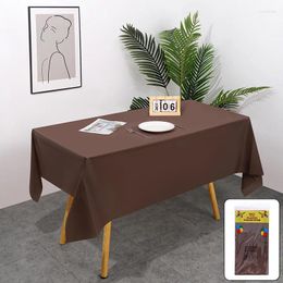 Table Cloth 40026 Waterproof Oil Proof And Wash Free PVC Mesh Red Tablecloth Desk Student Coffee Mat Fabric Art