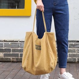 Evening Bags PWomen's Large-capacity Canvas Bag Messenger 2024 Letter Handbag Casual Literary Shoulder Street Trend Fashionable