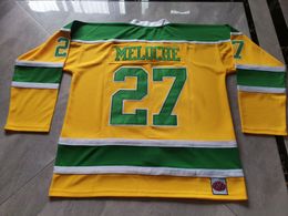 Hockey jerseys Physical photos California Golden Seals Gilles Meloche Men Youth Women High School Size S-6XL or any name and number jersey