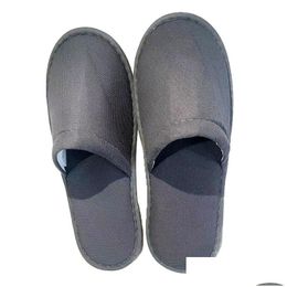 Disposable Slippers Customized With Home Logo High-Quality And Environmentally Friendly El Drop Delivery Garden Supplies Bath Dhdub