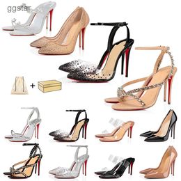 With Box 2024 Red Bottomlies Sandal Heel Designer Heels Sandals Women Mens Dress Shoes Pumps slingback flats slides high heel Sole So Kate Hot Chick Platform Sh XS8M