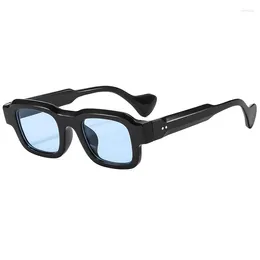 Sunglasses Fashion Punk Retro Square Vintage Men Brand Designer Women Driving Sun Glasses Male UV400 Goggles Shades