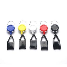 Lighters Silicone sticker paper lamp belt safety drawer clip retractable keychain bracket cover smoking accessories S24513