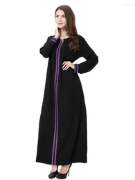 Ethnic Clothing Elegant Eid Prayer Abaya Dubai 2024 Muslim Clothes For Women Long Sleeve Islamic Dress Summer Black Kaftan Fashion Suit