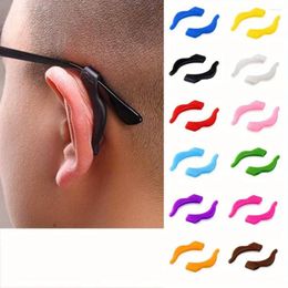 Sunglasses Frames 10Pcs/5Pairs Glasses Ear Grip Adults Sport Eyeglass Strap Holder Eyewear Retainer Silicone Anti Slip For