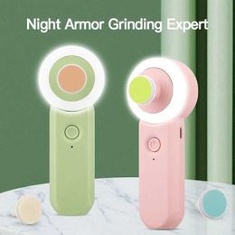 Nail Care Luminous Rechargeab Neonatal Ectric Nail Clipper Baby Anti Clamp Clipper Baby Nail Clipper Set Baby Nail Grinder WX