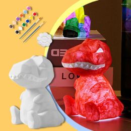 Night Lights Paint Your Own Dinosaur Lamp Art Kit Craft DIY Light