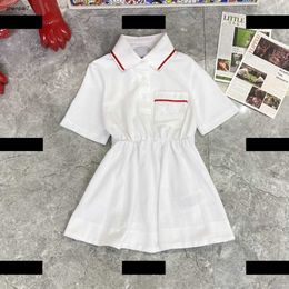 Top kids designer clothes Girl Clothing Baby Dress Child Plaid design products Breathable Elegant Summer skirt New SIZE 120-160 CM Mar20