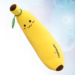 Pillow Banana Shaped Plush For Sofa Bed And Decoration - Soft Cute Fruit Hugging Toy