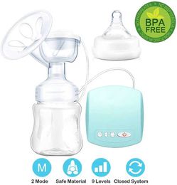 Breastpumps Electric breast pump USB breast feeding pump breast care massage 2-mode 9-level adjustment no bisphenol A breast pump WX