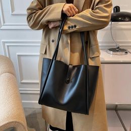 Evening Bags Retro Large-capacity Big Bag Female High-end Fashionable Mother-in-class Commuter Tote Texture Armpit