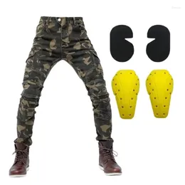 Motorcycle Apparel Men Pants Slim Camouflage Tactical Casual Riding Jeans Summer Autumn Biker Trousers Touring Moto Equipment