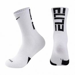 2023 Men Elite Basketball Socks Sports Socks Cushied Man Breathable Sweat Fi Athletic Socks With hook Print z5N1#