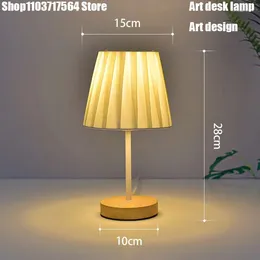 Table Lamps Furniture Charging Cloth Lamp Atmosphere Light Bedroom Modern Simple Night Decorative