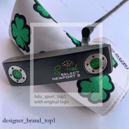 Golf Putter Special Newport2 Lucky Four-leaf Clover Men's Golf Clubs Contact Us to View Pictures with LOGO Golf with Men 9 Style 338