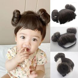 Hair Accessories Cute Baby Wig Bangs Children's Non-slip Hairband Pography Styling Props Girl