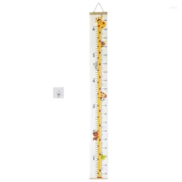 Decorative Figurines Wall Hangings Baby Growth Chart Height Measuring Ruler Removable