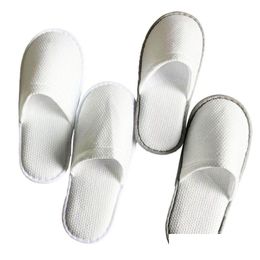 Disposable Slippers Wholesale Of Environmentally Friendly And Anti Slip For El Rooms Drop Delivery Home Garden Supplies Bath Dh18K