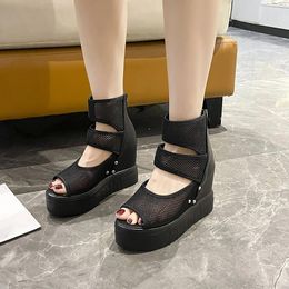 Sandals Female Stuff Women Fish Mouth Wedge Platform Boho Summer Fashion Beach Womens