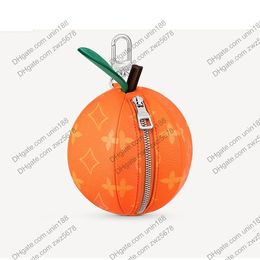 24SS Women Victorine Wallets Orange Handbag Luxurys Designers Lemon Bag Ladies Travel Wallet Coin Purse Original metal Box 10cm Qqwhj