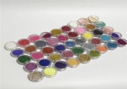 45Pcs Colours Set Waterproof DIY Flash Diamond Glitter Powder for Temporary Tattoo Kids Face Body Nail Painting Decorate Christmas 4791492