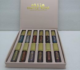 2018 Stila Eye For Elegance Set StarryEyed Liquid Eyeshadow Vault Travel Makeup Glow Set Eye Cosmetics For Girls 12 Colors Palett8963109