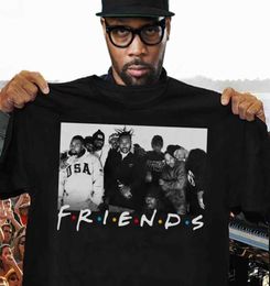 Streetwear Camisetas WuTang Clan Friends TV Show TShirt Vintage Gift For Men Women Hip Hop T Shirts Clothing2411011