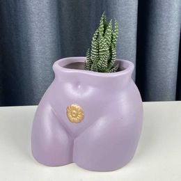 Planters Pots Art Body Flower Succulent Ceramic Planter Home Decor Indoor Decoration Desktop Ornaments Bonsai Plant Pot J240515