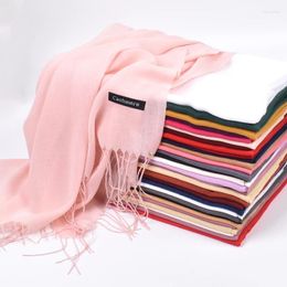 Scarves Leather Powder Autumn And Winter Solid Colour Wholesale For Men Women 120g Single Headband Shawl