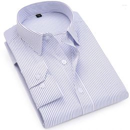 Men's Dress Shirts Men Classic Short Sleeves Shirt Regular Pocket Fit Formal Business Work Office Casual Button White Social S-7XL