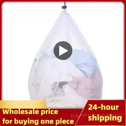 Laundry Bags Versatile Bag Durable Drawstring Mesh For Socks Foldable Clothes Stylish Protective Clothing Care Breathable