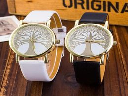 Fashion Tree Of Life Watch Women Lovely Watches Clocks Hours Girls Fashion Quartz Analogue Wrist Watches8674586