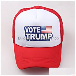 Party Hats 11 Styles Vote Trump Hat 2024 U.S Presidential Election Cap Make America Again Mesh Sports Caps Drop Delivery Home Garden Dhbel